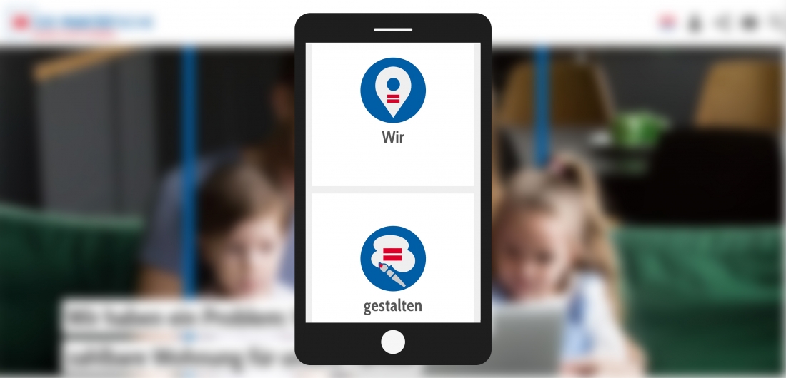 Bildschirmfoto Handy Wir gestalte Gesellschaft von Der PARITÄTische Baden-Württemberg
